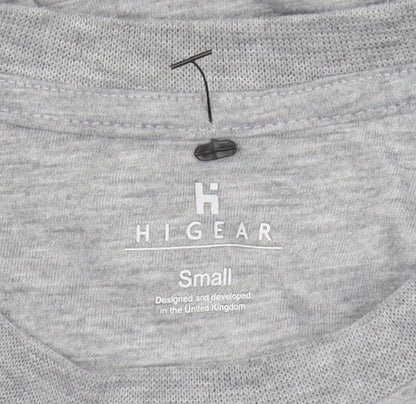 Hi Gear Men's Grey Adventure Graphic T-Shirt, Small