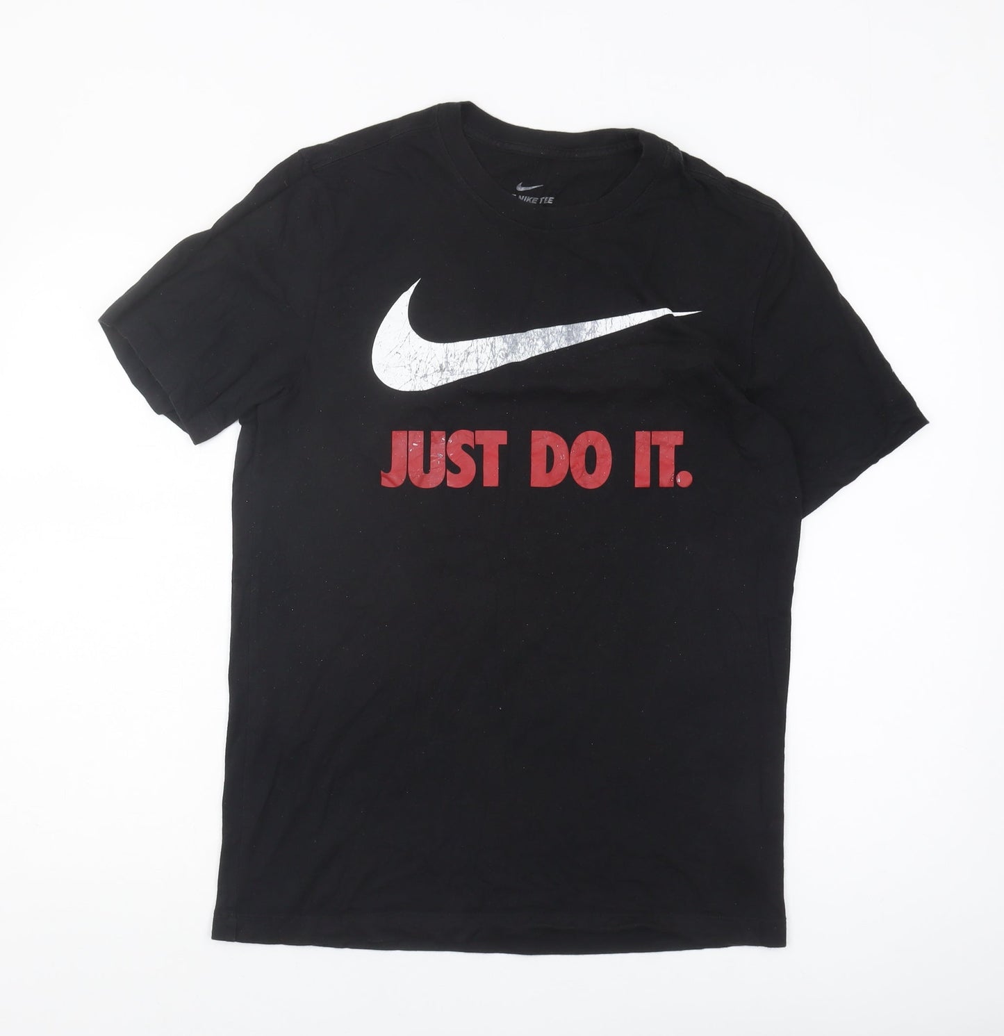 Nike Men's S Black Sports Graphic T-Shirt