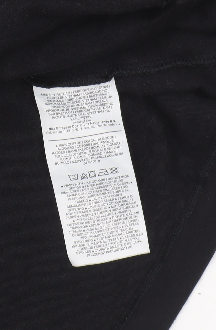 Nike Men's S Black Sports Graphic T-Shirt