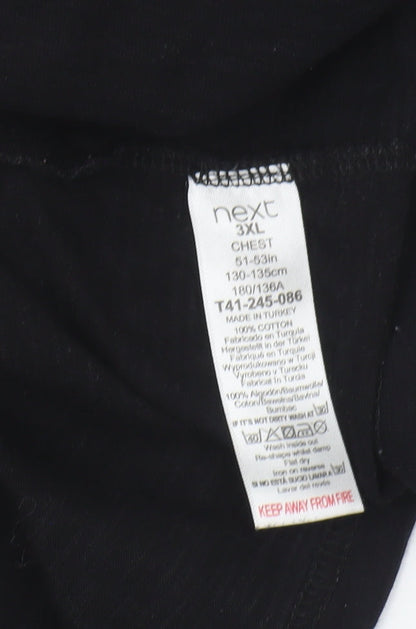 Next Men's Black 3XL Car Graphic Print T-Shirt