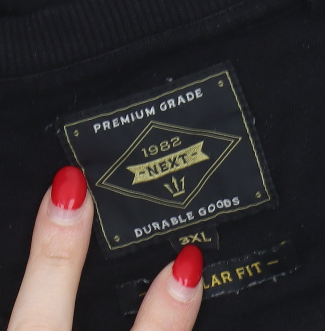 Next Men's Black 3XL Car Graphic Print T-Shirt