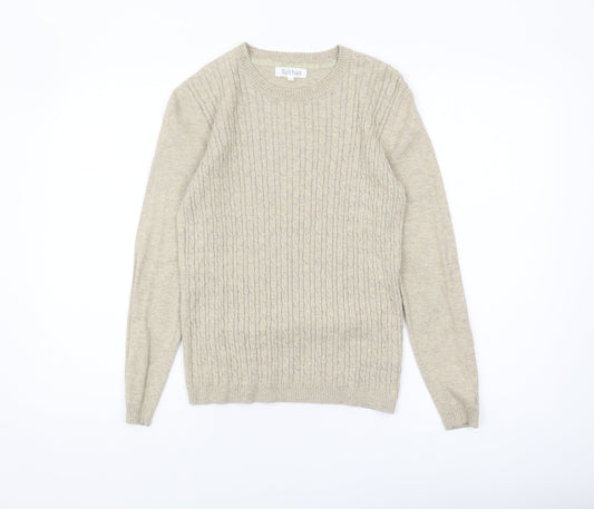 Womens UK Size S Tulchan Beige Pullover Jumper