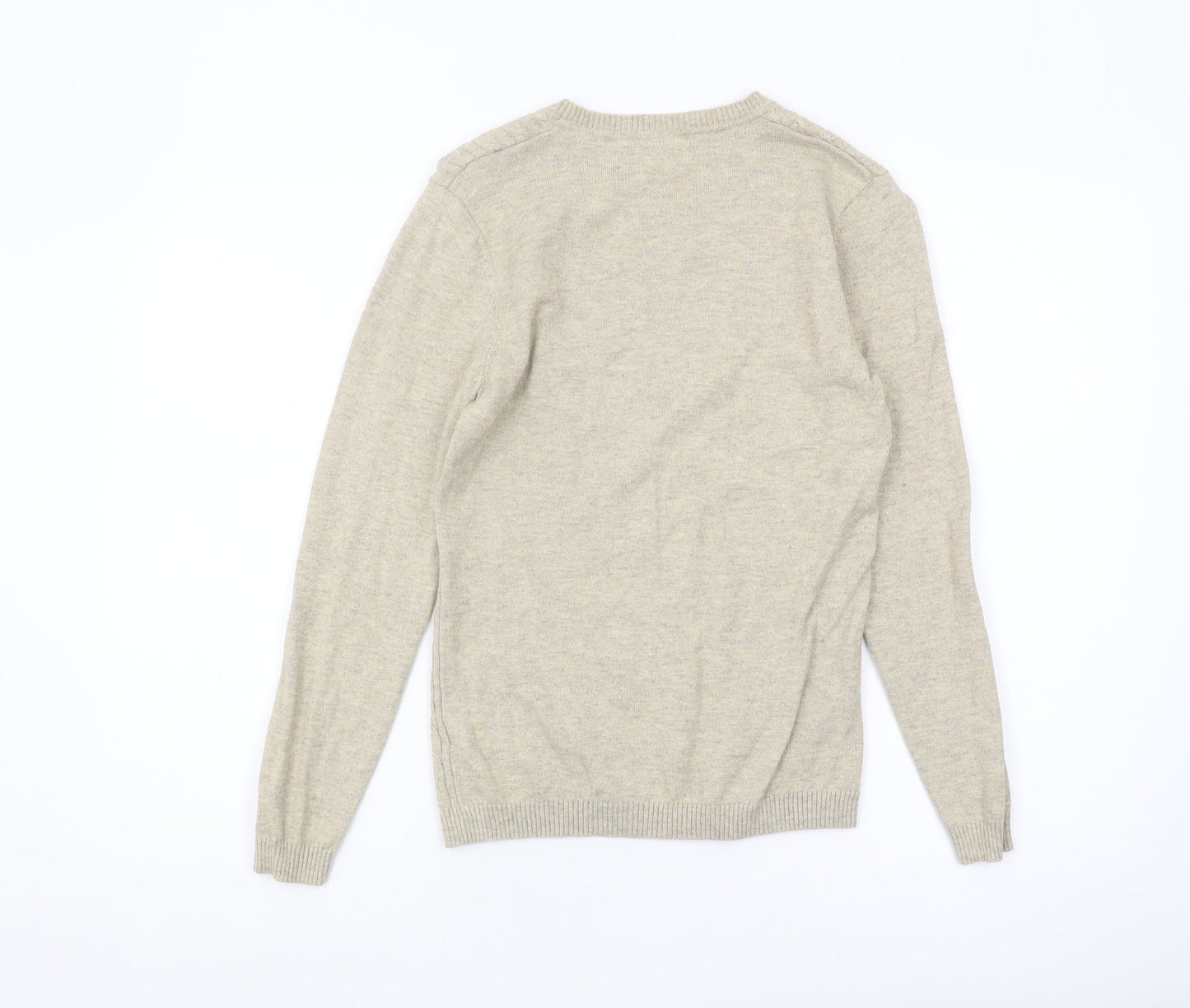 Womens UK Size S Tulchan Beige Pullover Jumper