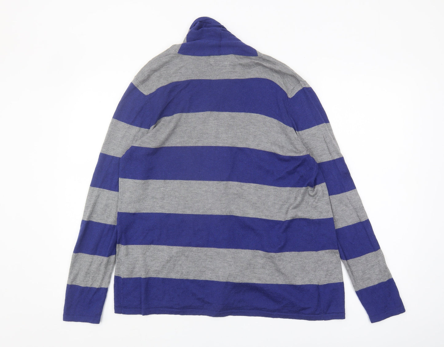 Womens UK Size 14 Marks and Spencer Blue Cardigan Jumper