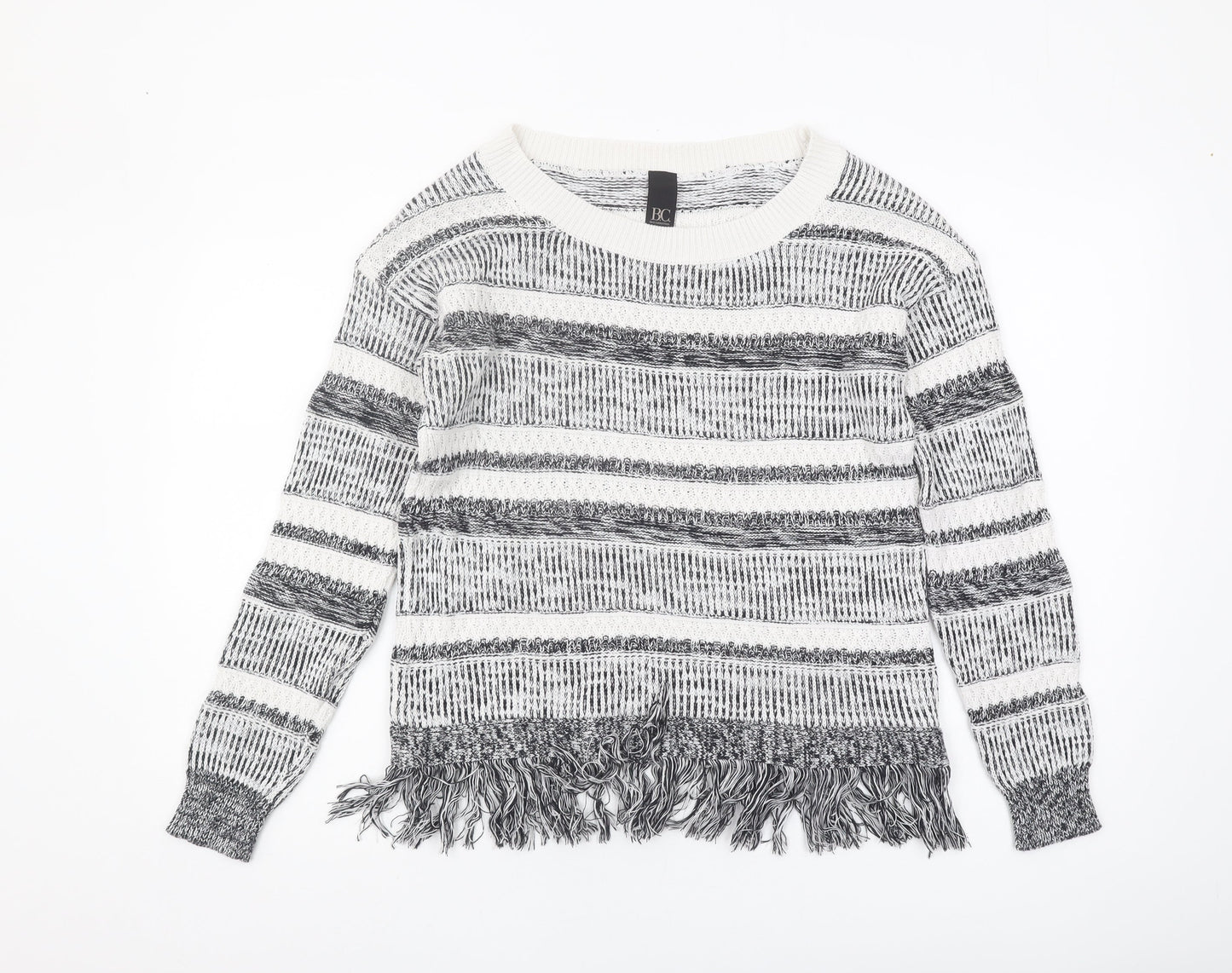 Best Connections Women's Striped Pullover Jumper, Multicoloured, Size 12