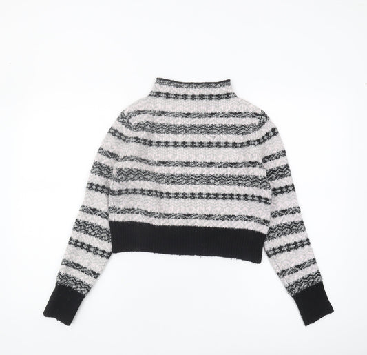 Womens UK Size 8 Topshop Multicoloured Pullover Jumper
