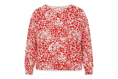 Womens UK Size S Oasis Red Pullover Jumper