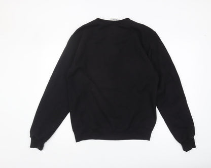 Mens UK Size S Champion Black Pullover Sweatshirt
