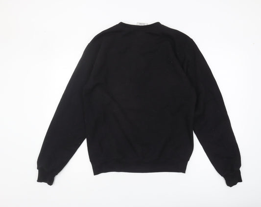 Mens UK Size S Champion Black Pullover Sweatshirt