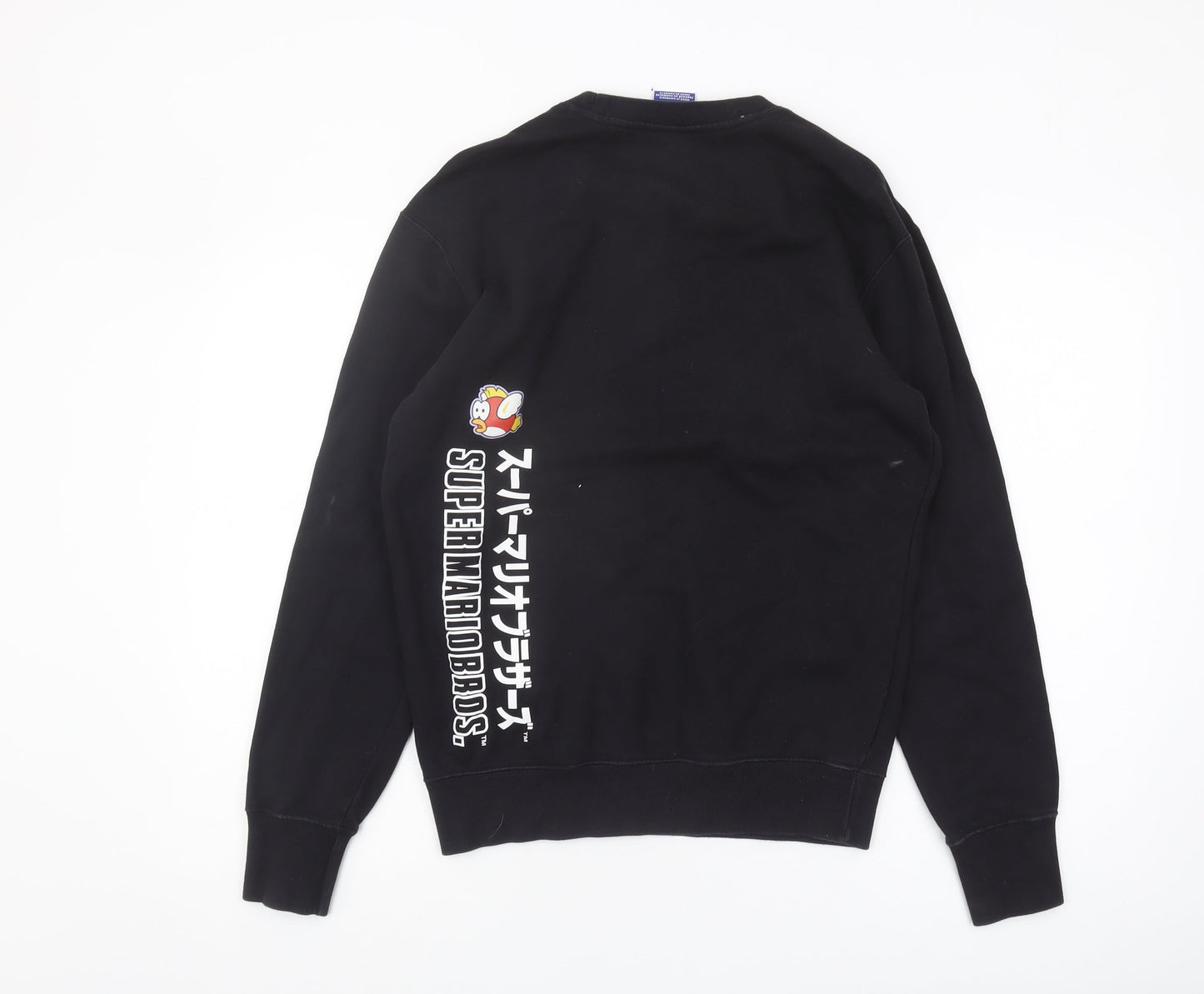 Mens UK Size S Champion Black Pullover Sweatshirt