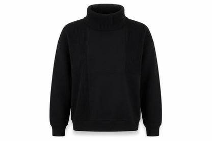 Warehouse Women's Black Roll Neck Sweatshirt Size L