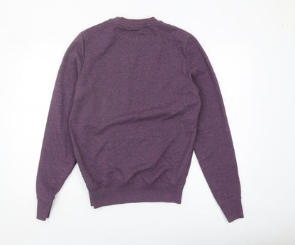 ELLE SPORT Women's Purple Pullover Sweatshirt Size 10