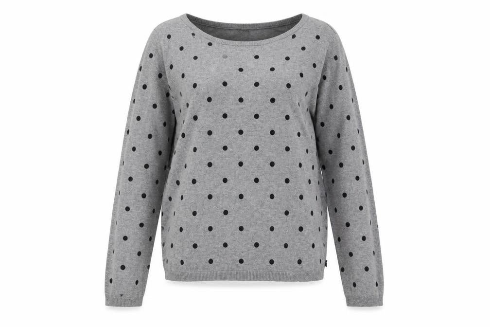 Womens UK Size 14 Maison Scotch Grey Pullover Jumper