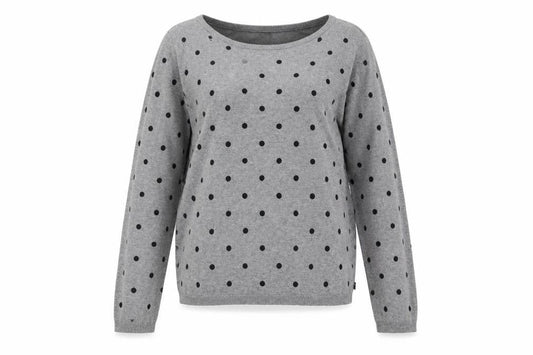 Womens UK Size 14 Maison Scotch Grey Pullover Jumper