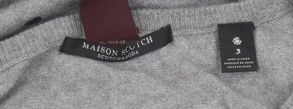Womens UK Size 14 Maison Scotch Grey Pullover Jumper