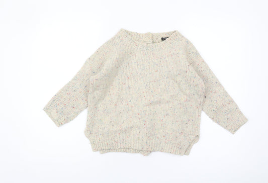 Womens UK Size 8 Mango Multicoloured Pullover Jumper