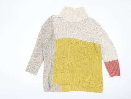 Womens UK Size S Marks and Spencer Multicoloured Pullover Jumper