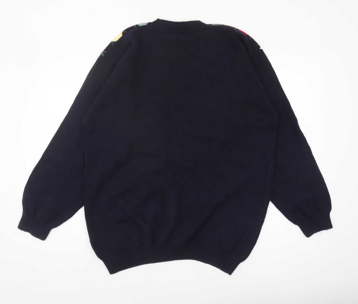 Marks & Spencer Men's Multicoloured Argyle Jumper