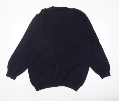 Marks & Spencer Men's Multicoloured Argyle Jumper