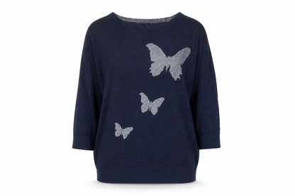 Womens UK Size M Wallis Blue Pullover Jumper