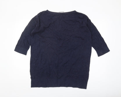 Womens UK Size M Wallis Blue Pullover Jumper