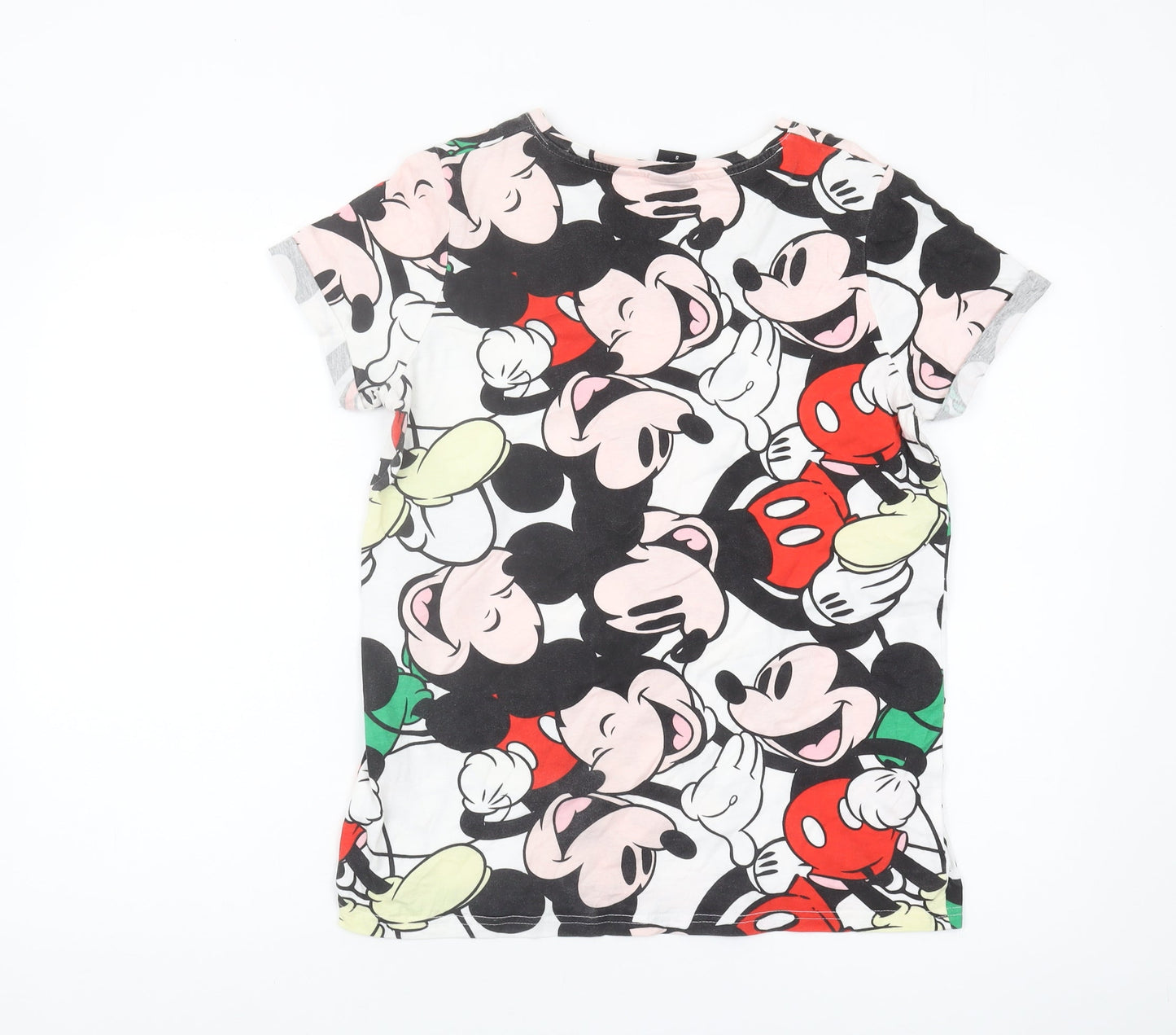 Unisex Adults UK Size S Disney Multicoloured Basic T-Shirt