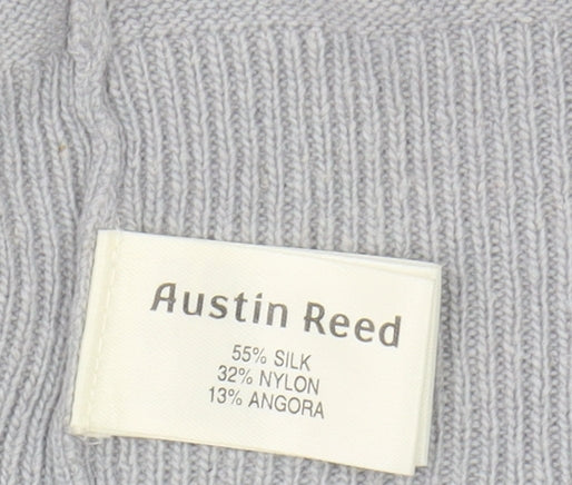 Austin Reed Women's Grey Cardigan, R, Embroidered Knit