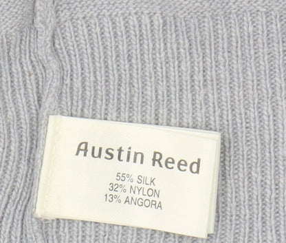 Austin Reed Women's Grey Cardigan, R, Embroidered Knit