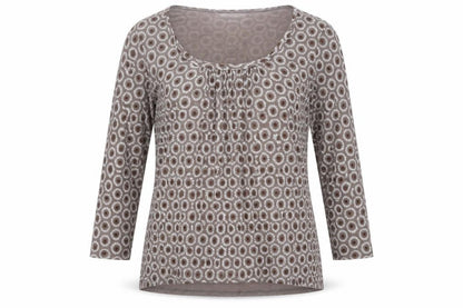 Womens UK Size 8 Boden Brown Basic Blouse