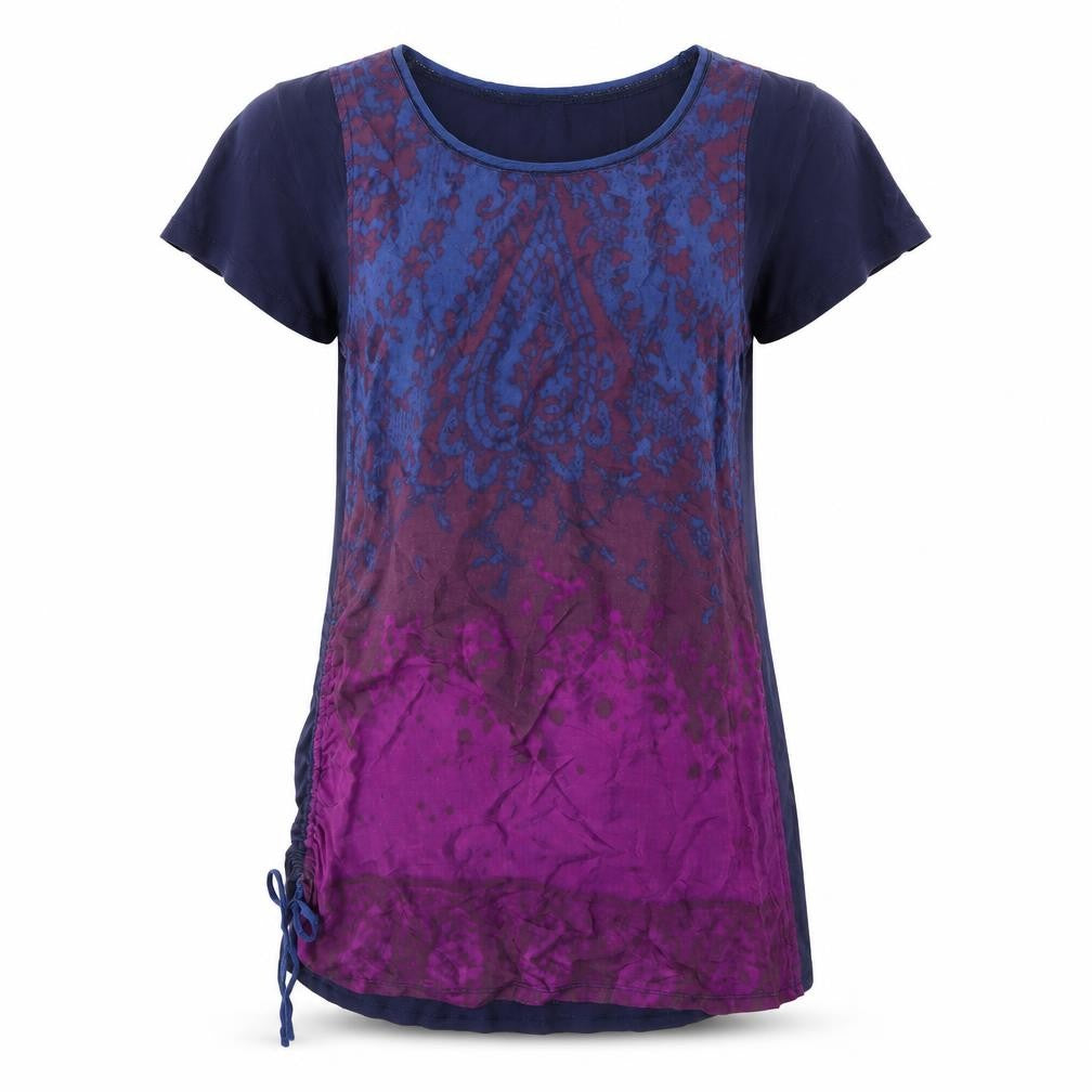 Womens UK Size 8 NEXT Purple Basic T-Shirt