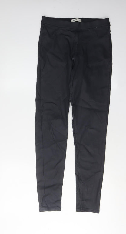 Womens UK Size 8 Marks and Spencer Regular Fit Jegging Black Trousers