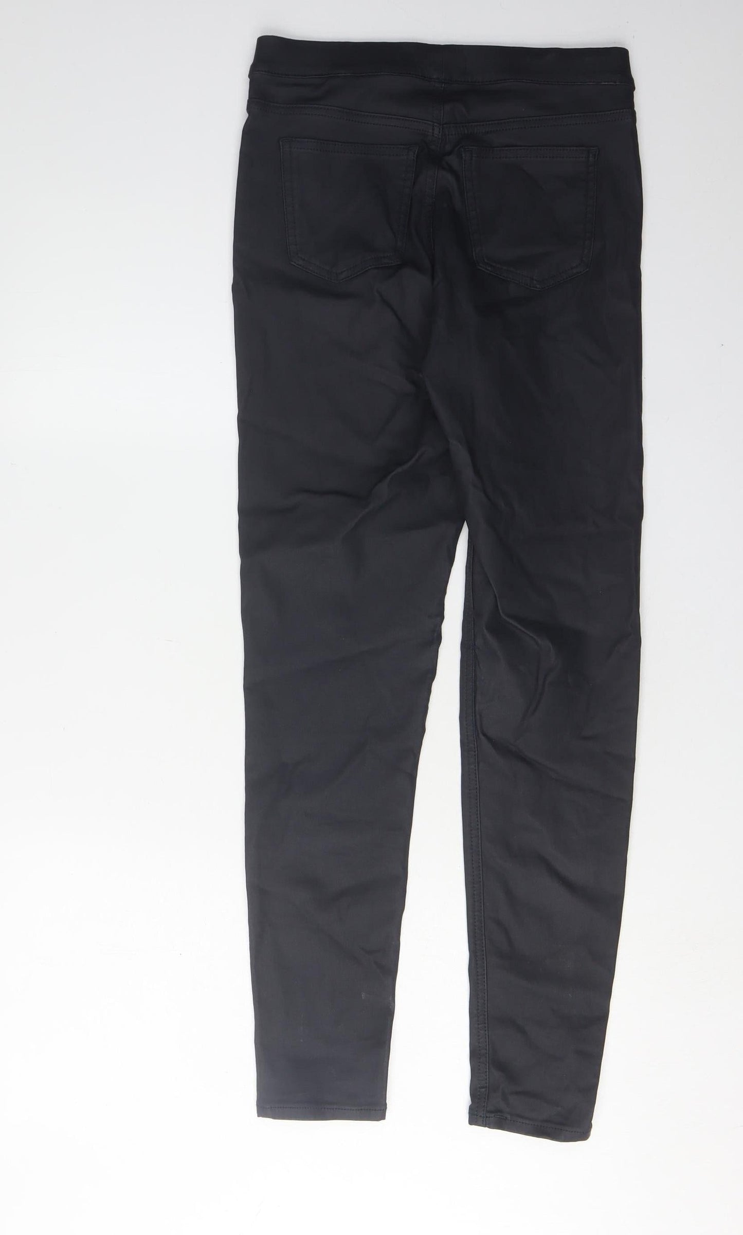 Womens UK Size 8 Marks and Spencer Regular Fit Jegging Black Trousers