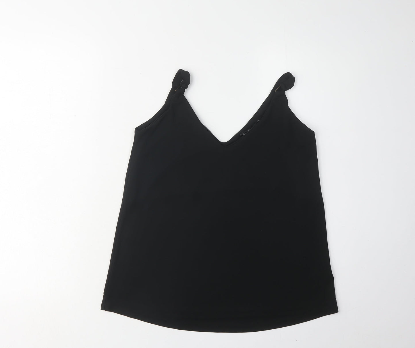 Womens UK Size 6 NEXT Black Camisole Tank