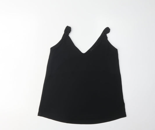 Womens UK Size 6 NEXT Black Camisole Tank