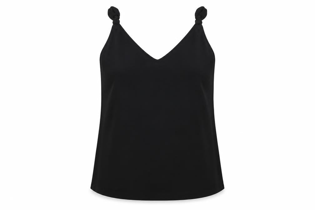 Womens UK Size 6 NEXT Black Camisole Tank