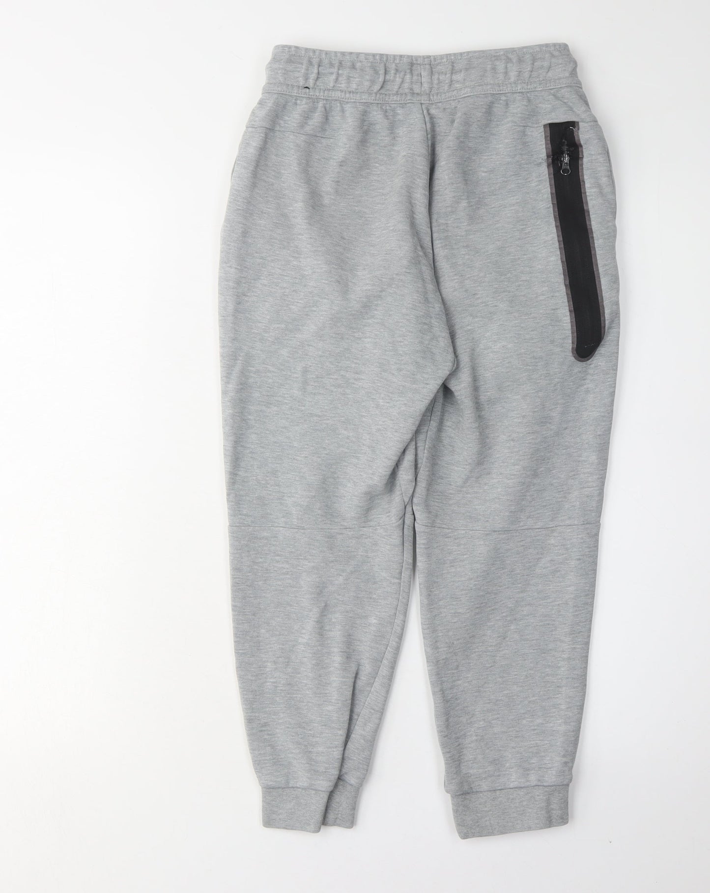 Nike Boys Grey Jogger Trousers, M, Elastic Waist, Activewear