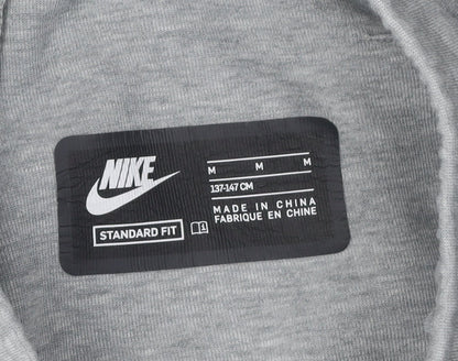 Nike Boys Grey Jogger Trousers, M, Elastic Waist, Activewear