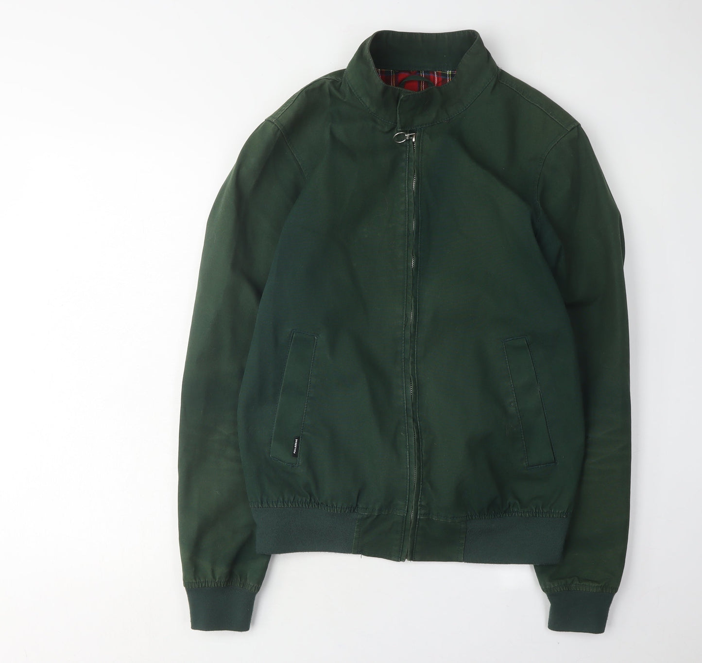 Mens UK Size S Pull & Bear Green Basic Jacket