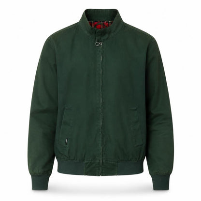Pull&Bear Men's Green Basic Jacket, Size S
