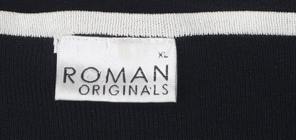 Womens UK Size XL Roman Originals Black Pullover Jumper