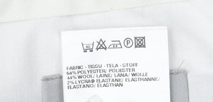 Marks and Spencer Men's Black Formal Trousers 40