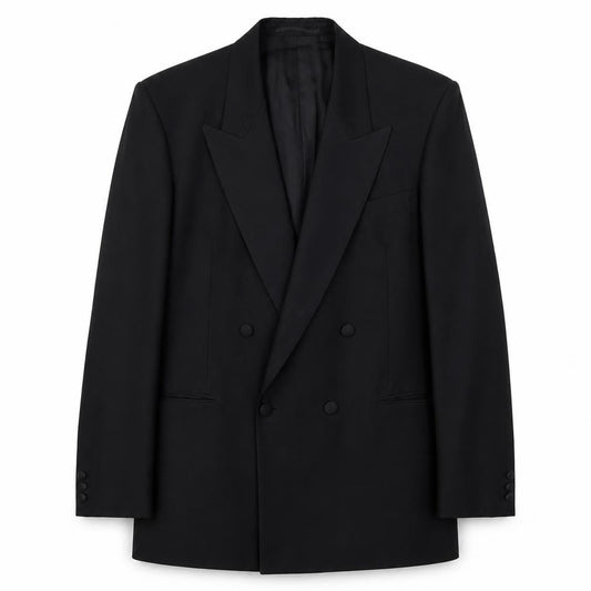Mens UK Size 44 Austin Reed Regular Black Suit Tuxedo