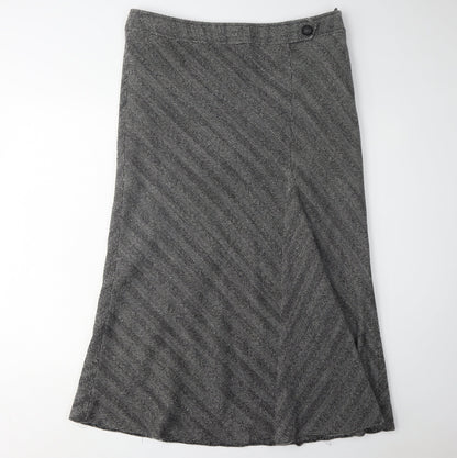 Marks & Spencer Women's Long A-Line Herringbone Skirt