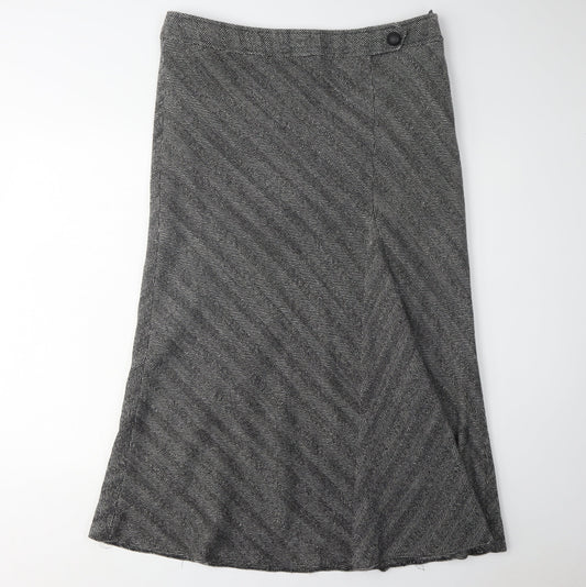 Marks & Spencer Women's Long A-Line Herringbone Skirt