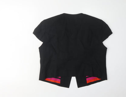 Marks and Spencer Women's Black Suit Jacket Size 16