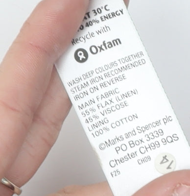 Marks and Spencer Women's Black Suit Jacket Size 16