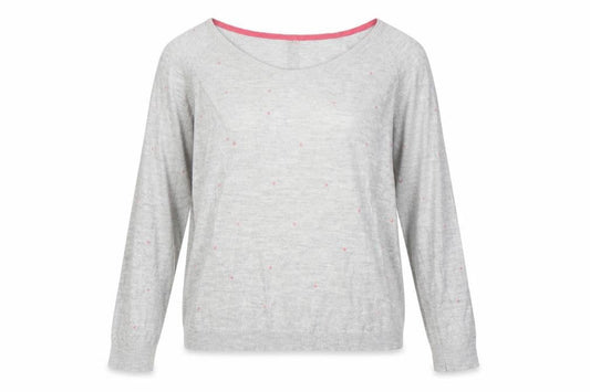 Womens UK Size 10 White Stuff Grey Pullover Jumper