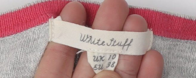 Womens UK Size 10 White Stuff Grey Pullover Jumper