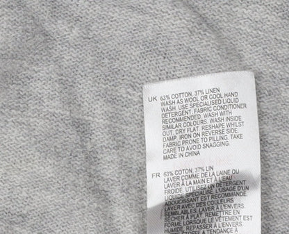 Womens UK Size 10 White Stuff Grey Pullover Jumper
