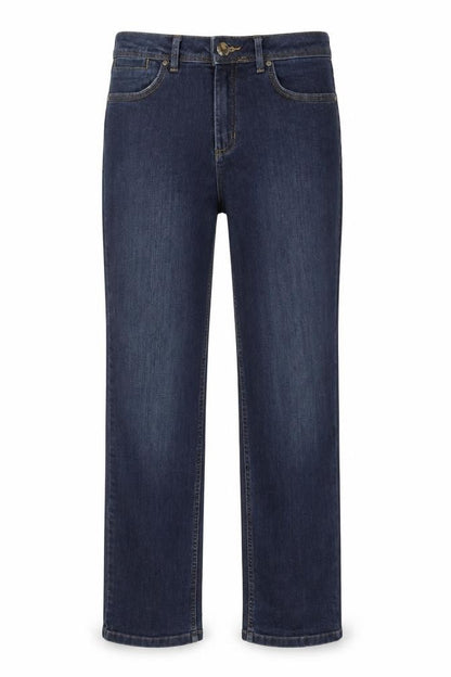 Womens UK Size 8 Marks and Spencer Regular Fit Casual Blue Trousers